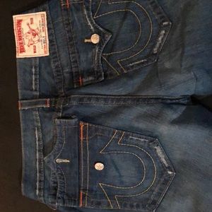 True Religion Mens 36 x 34 Billy Boot Cut Jeans